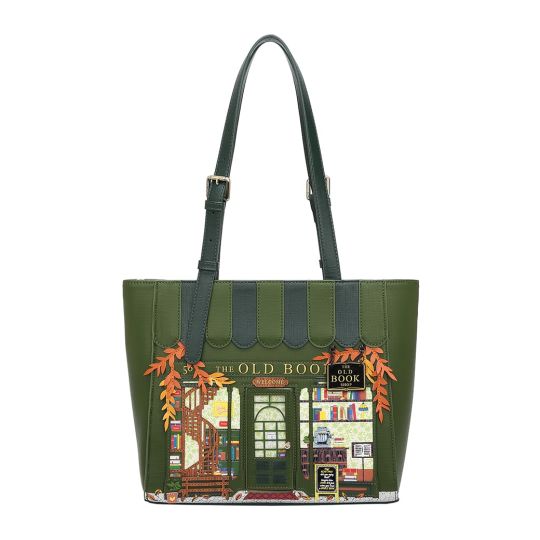 Vendula The Old Bookshop - Green Edition Shopper Bag