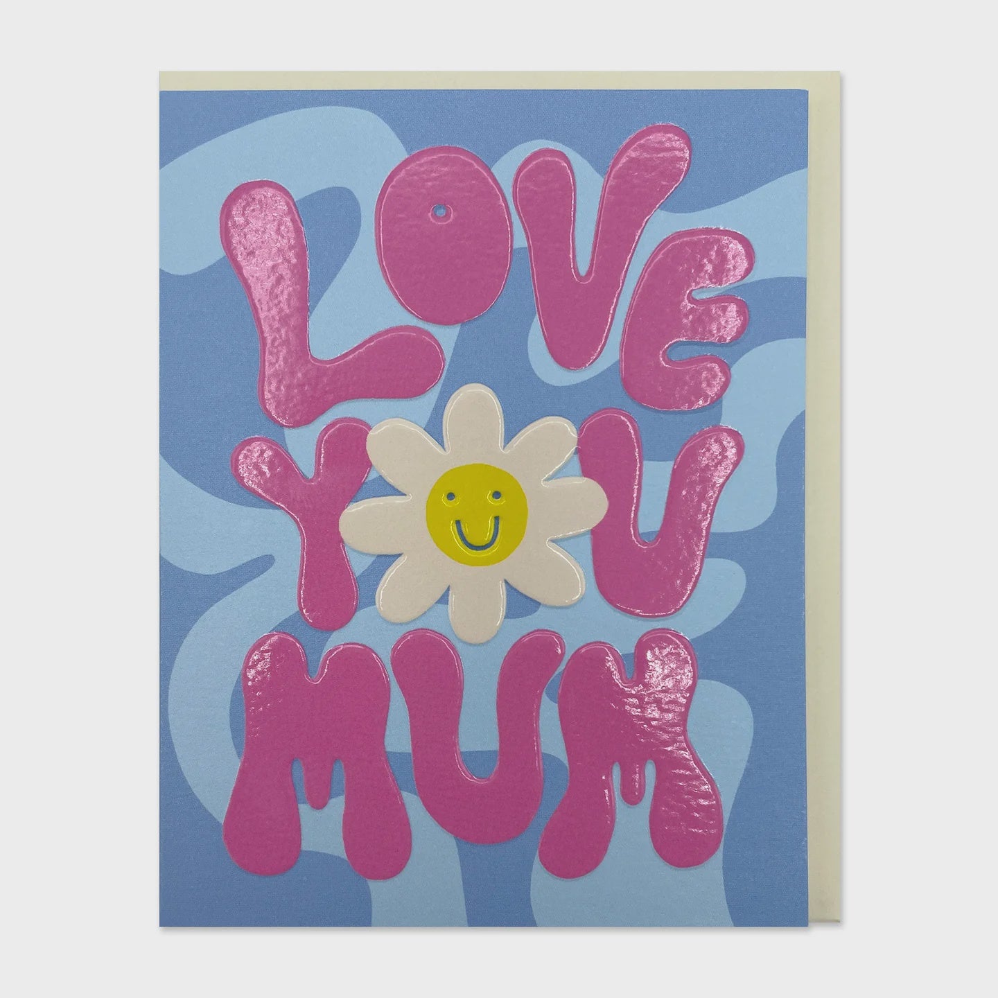 Love You Mum Daisy Mini Card