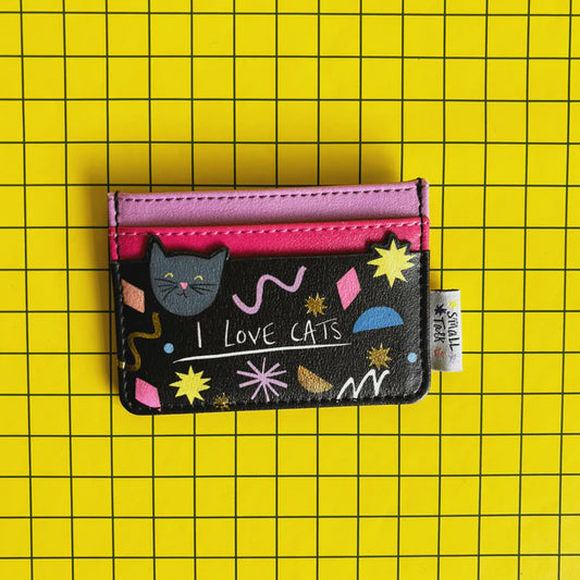 House of Disaster I love Cats Card Holder