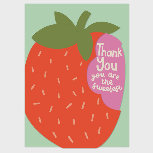 You Are The Sweetest Thank You Card