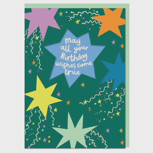 May All Your Birthday Wishes Come True Card