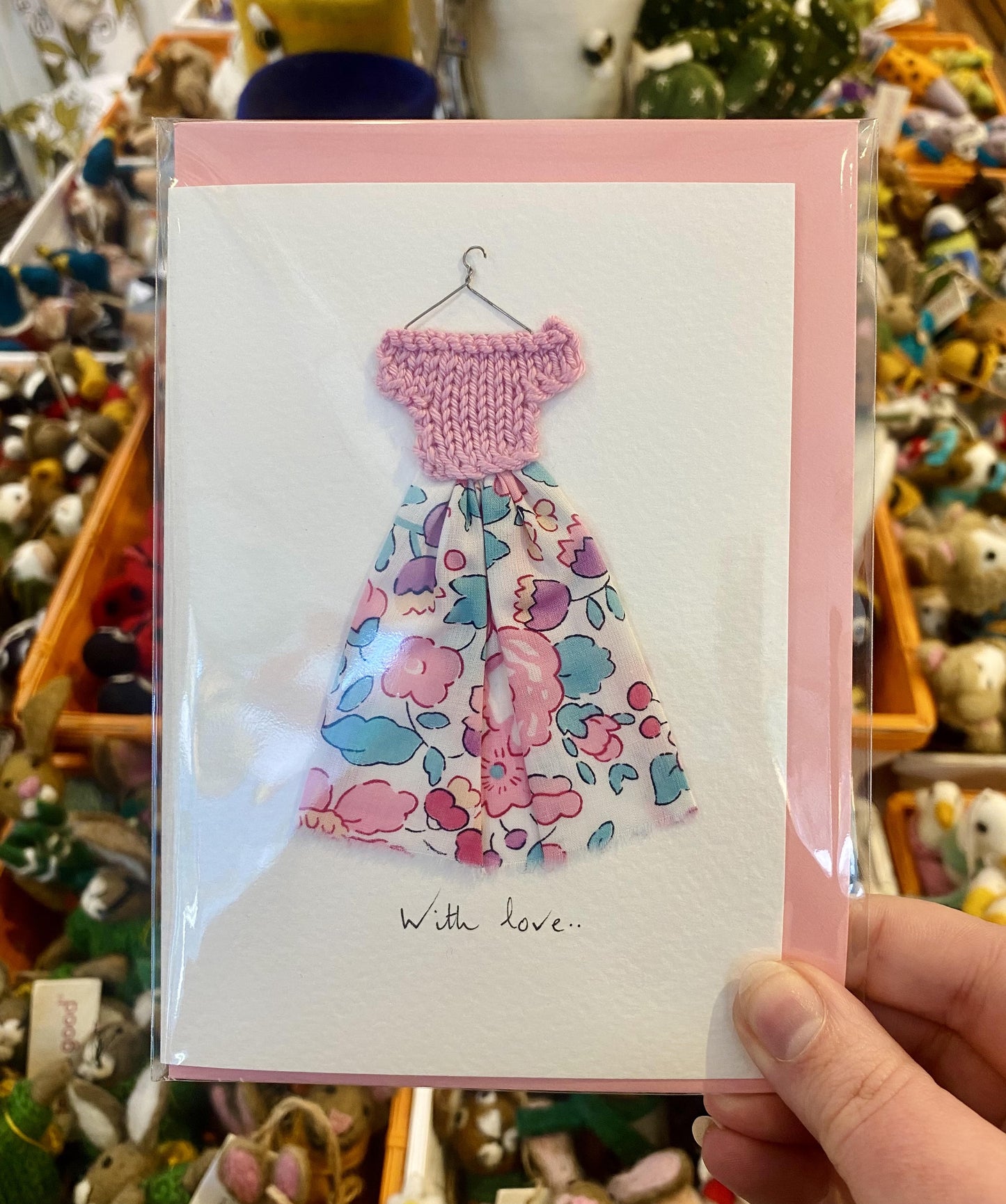 Liz Lynch Pink With Love Dress Card