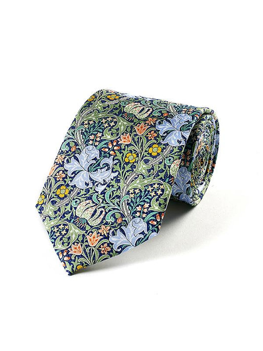 Fox and Chave Morris Golden Lilly Tie