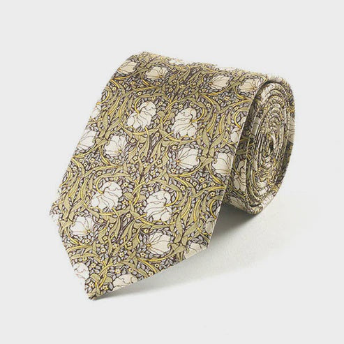 Fox and Chave Morris Pimpernel Silk Tie