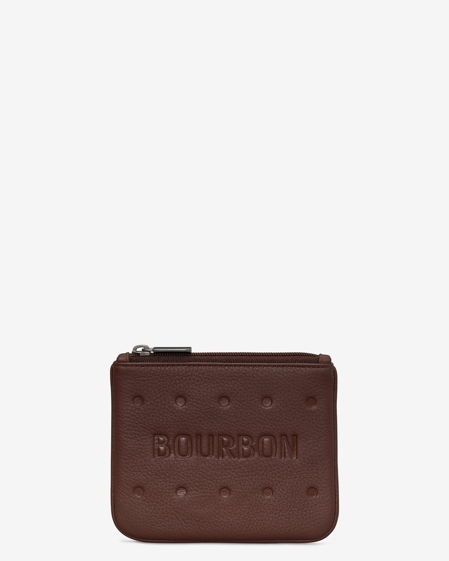 Yoshi Leather Bourbon Biscuit Coin Purse