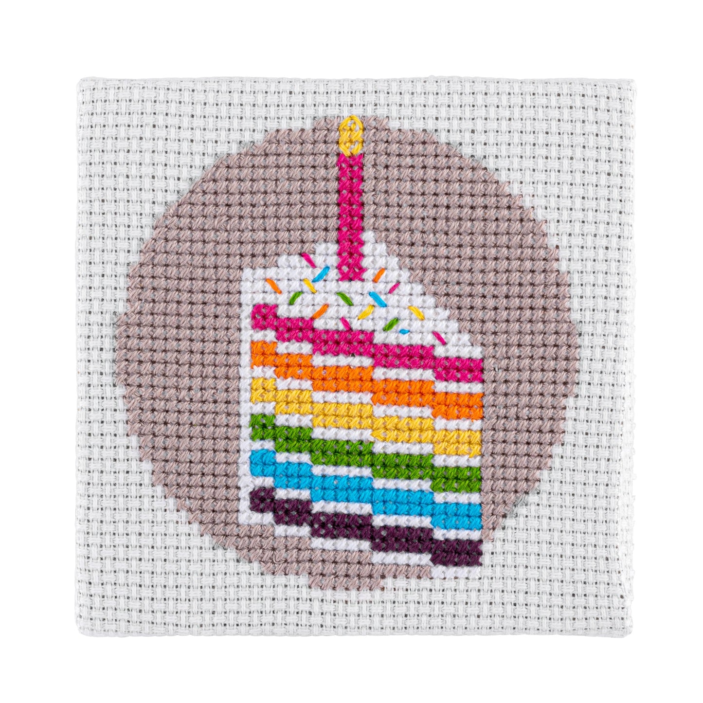 Stitchfinity Mini Cross Stitch Kit Birthday Cake