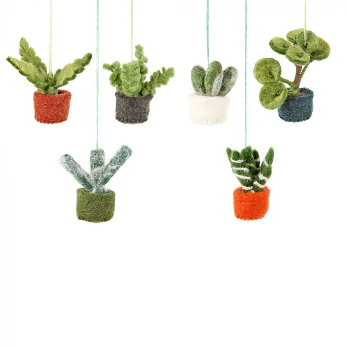 Felt So Good Mini Hanging Plants