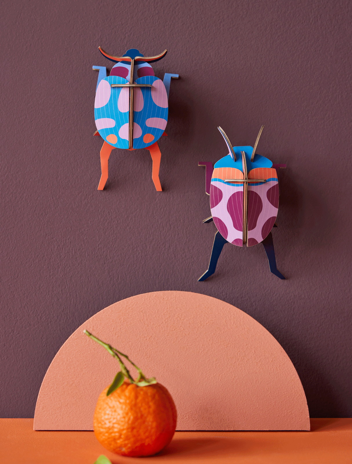 Studio Roof Coccinelle Couple Wall Decorations