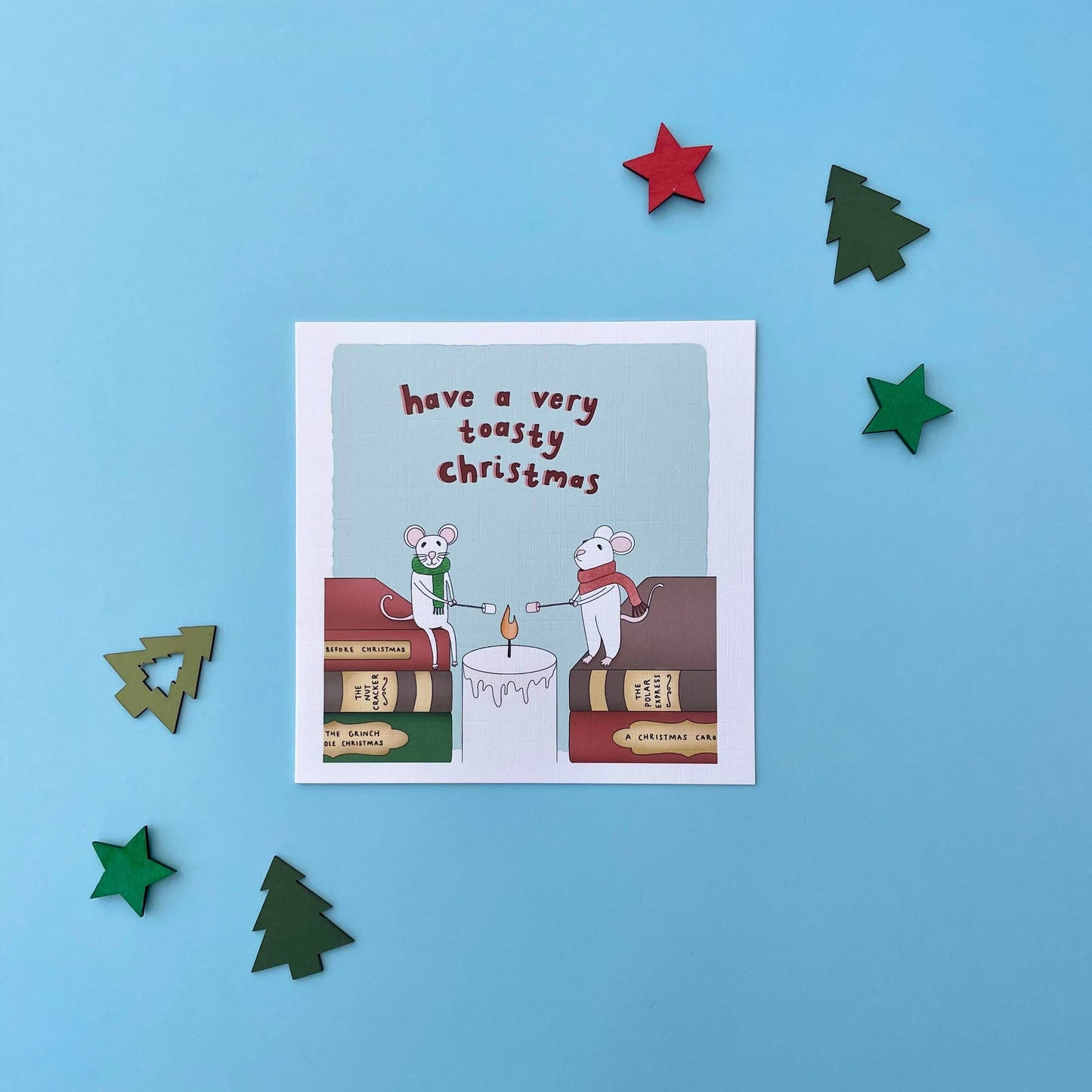 DigitalsByCait Toasty Christmas Mouse Card