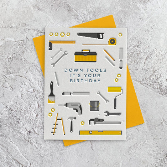 I'mPressed Birthday Card - Down Tools - Podarok