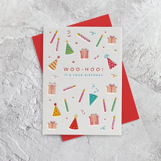 I'mPressed Birthday Woo-Hoo Card - Podarok