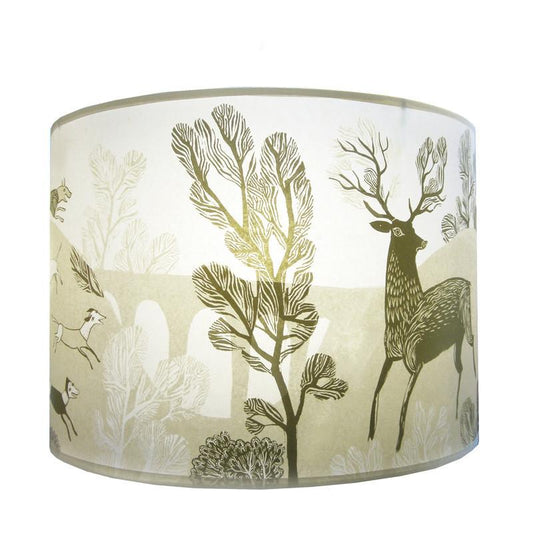 Lush Designs Gold Stag Lampshade