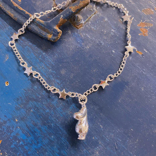House of Disaster Moomin Silver Charm Bracelet