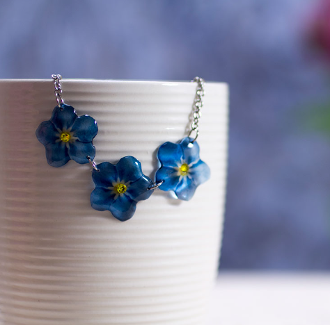 Acdria Forget Me Not Necklace