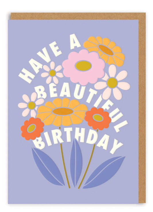 Elizabeth Olwen Have a Beautiful Birthday Card