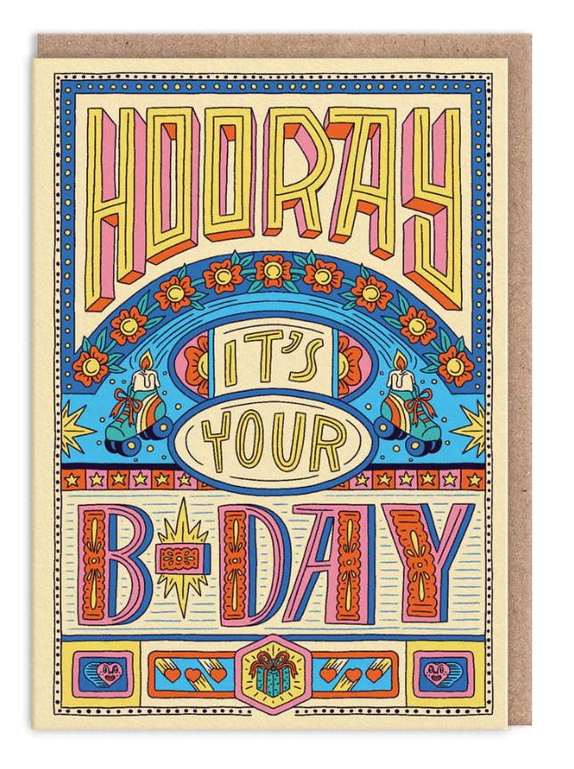 Hooray It's Your Birthday Card