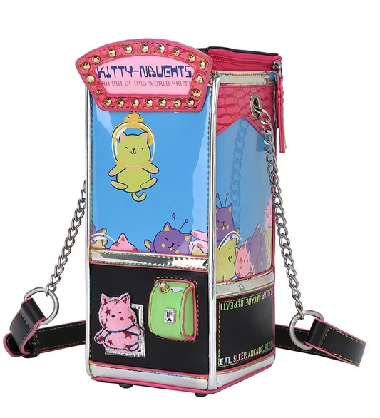 Vendula Arcade Kitty-Naughts Crossbody Bag