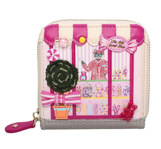 Vendula The Old Sweet Shop Square Wallet