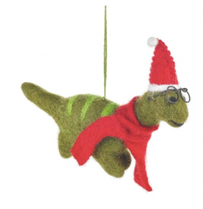Felt So Good Christmas Dino With Specs