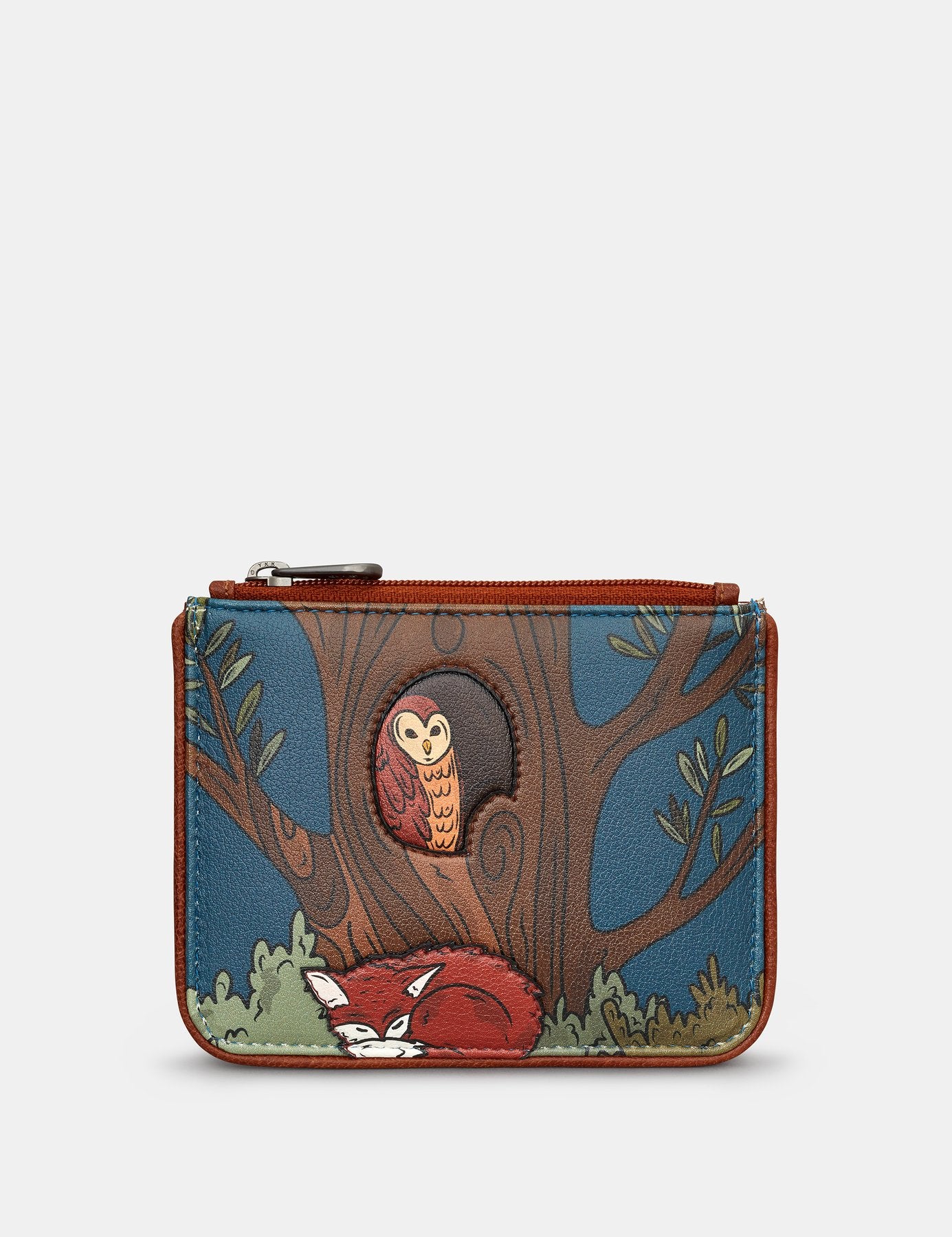 Yoshi Leather Coin Purse Woodland Friends
