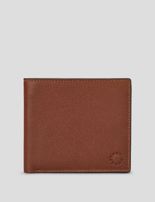 Yoshi Leather Mens Brown Wallet