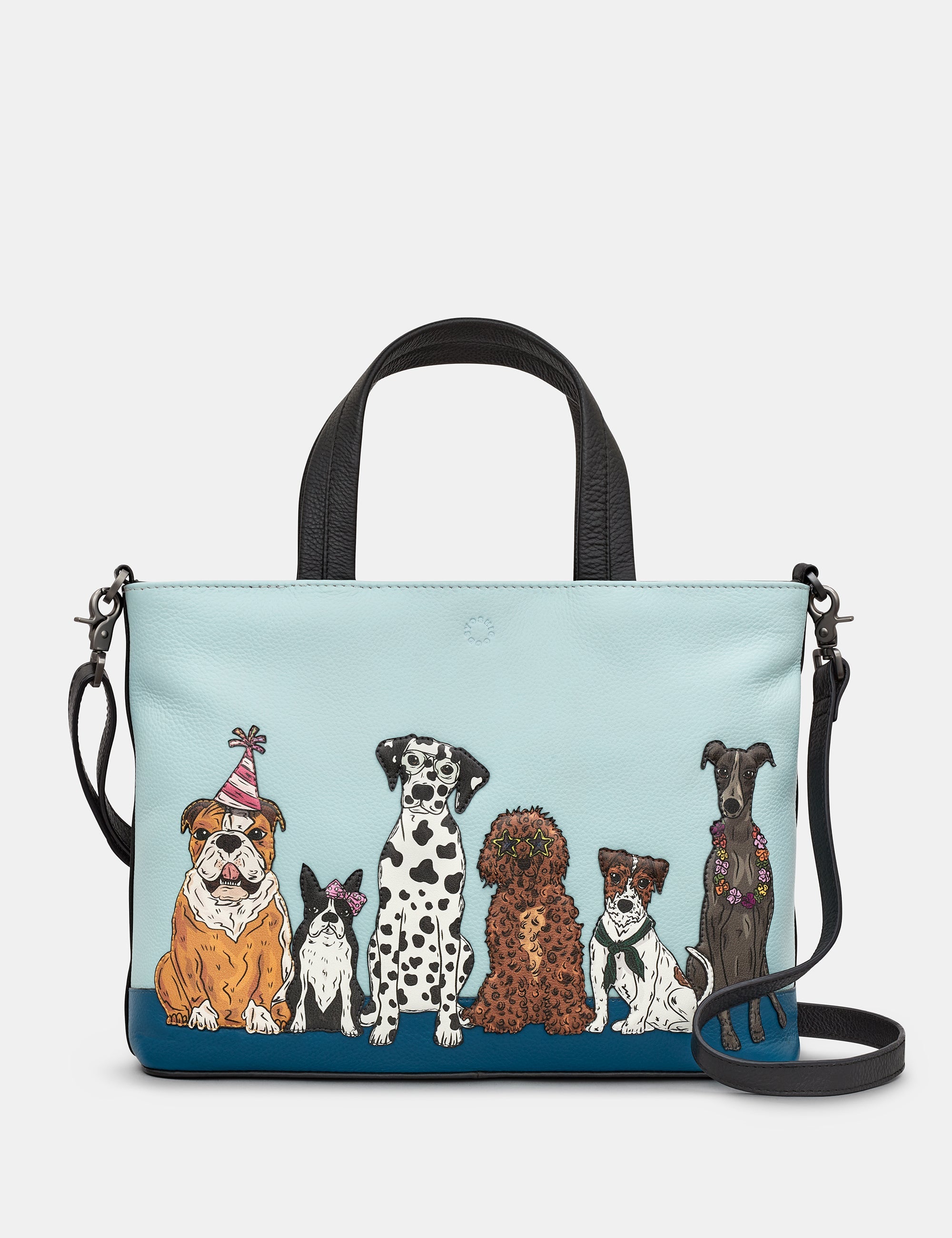 Yoshi Party Dogs Multiway Leather Grab Bag Podarok