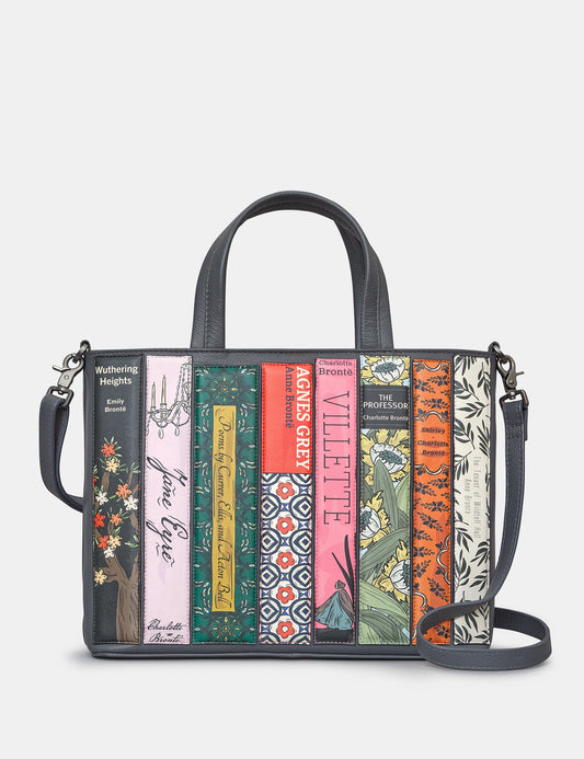 Yoshi Bronte Bookworm Leather Grab Bag