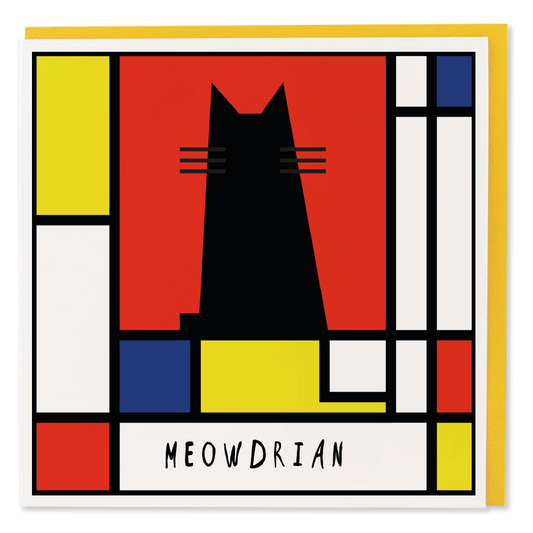 Meowdrian Card - Podarok