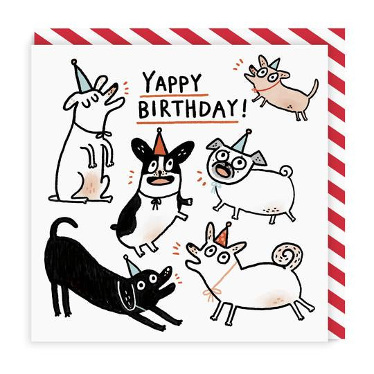 Gemma Correll Yappy Birthday Card