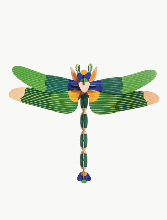 Studio Roof Wall Decor - Large Green Dragonfly