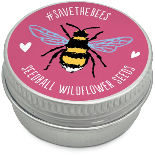 Seedball Pink Mini Tin